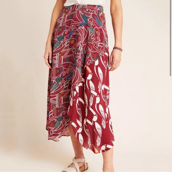 NWT Farm Rio Wrap Midi Skirt - Picture 3 of 8